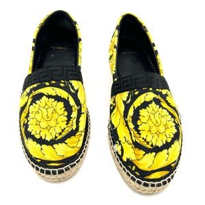 VERSACE Yellow Men‘s Espadrilles